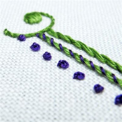 how to tie embroidery thread and the importance of patience in life